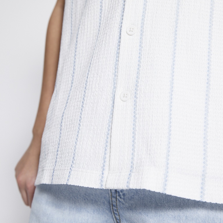 Short sleeve shirt "Otto" Off white